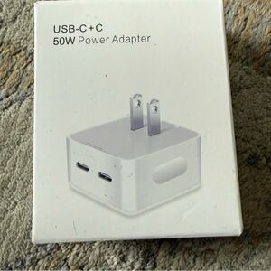USB-C 50W Power Adapter NIP